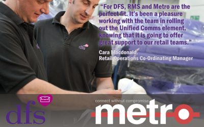DFS selects Metro to enhance Team Communications, Engagement, Task Management and Compliance.